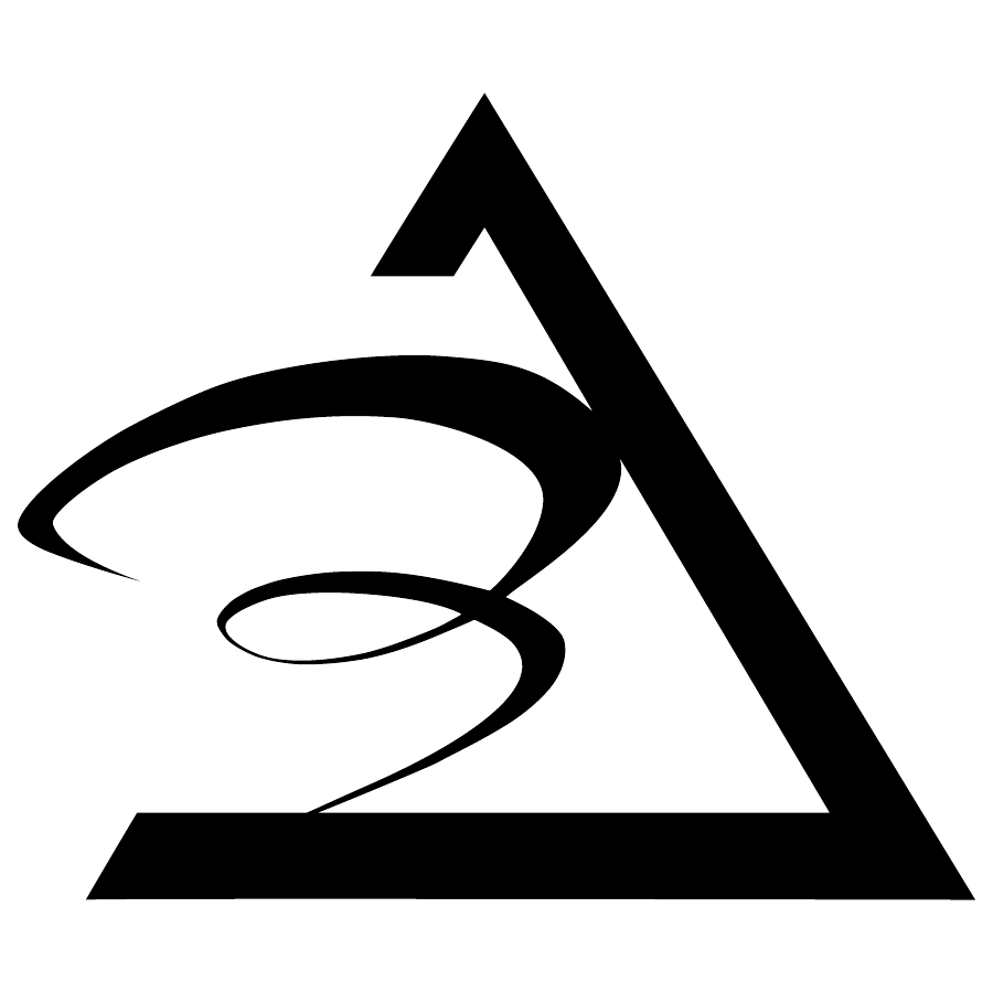Black monogram-style personal brand mark for Thomas J. Gebhardt III